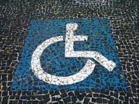 Disabled person, Illustration