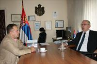 Ombudsman Ljubinko Mitrovic visits the Protector of Citizens of Serbia Zoran Pašalić
