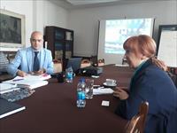 Ombudsmen dr. Jasminka Džumhur at a meeting in the Federal Ministry of Health