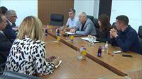 Sastanak s zamjenikom gradonačelnika Doboja Vladom Blagojevićem i predsjednicom Skupštine grada Sanjom Vulić, sa saradnicima