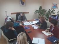 Ombudsmen dr. Jasminka Dzhumhur and Nives Jukic Visit Novi Grad Sarajevo Municipality