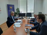 Meeting of the Ombudsman prof. dr. Ljubinko Mitrovic with the Ambassador of Russia to BiH Petar Ivancov