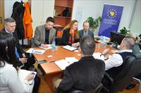 Ombudsman dr. Nevenko Vranješ at a meeting with the UN resident coordinator for Bosnia and Herzegovina