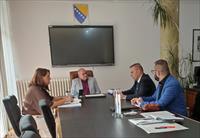 Meeting of Ombudsman Dr. Nevenko Vranješ with the Mayor of Travnik Municipality