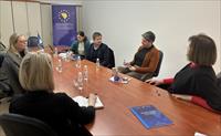Ombudsman Nives Jukić with DIHR representatives on modalities of future cooperation