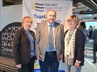 Ombudsperson Dr. Jasminka Džumhur at the EQUINET Annual General Meeting in Brussels